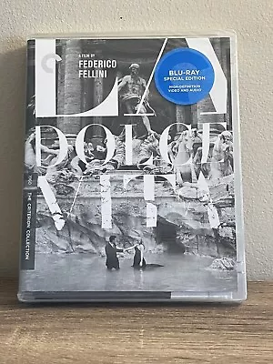 La Dolce Vita Criterion Collection Blu-ray Rare OOP Sealed • $65