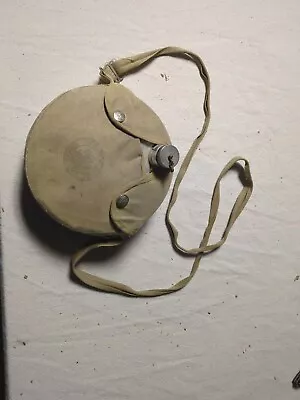 Vintage Boy Scouts Of America Metal Canteen With Cloth Cover BSA • $7.99