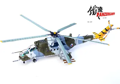 PANZERKAMPF 1/72 Mi-24 Hind Hellichooper Czech Air Force Tigers Aircraft Model • $148.19