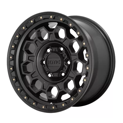 KMC KM545 Trek Rim 17X8 6X114.3 Offset 20 Satin Black (Quantity Of 1) • $293