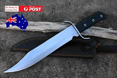 Large Hunting Bowie-large Machete-camping And Survival Knife-Large Knife-sharp • $109.99