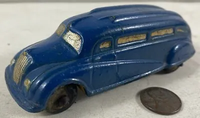 Vintage 1930's Sun Rubber Co Streamline Bus 4” • $10