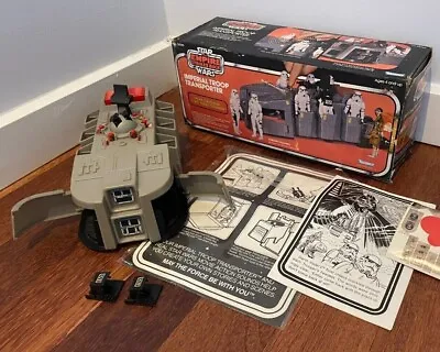 Vintage 1980 Star Wars Imperial Troop Transporter Kenner With Instructions & Box • $223.44