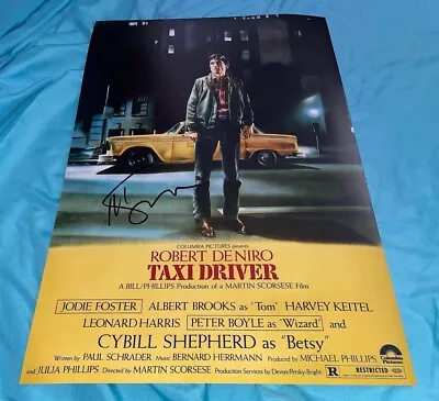 Martin Scorsese Signed 12x18 Photo Taxi Driver • $360