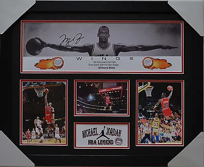 $120 • Buy Michael Jordan Framed Memorabilia | Signed | Limited Edition