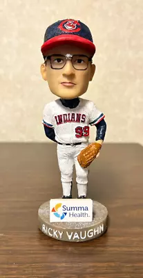 Ricky Vaughn 7/13/19 Cleveland Indians Akron Major League Movie Bobblehead • $225