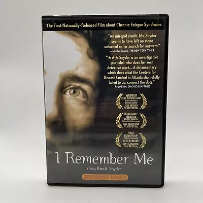 I Remember Me DVD - Kim A Snyder • $5