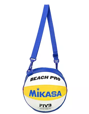 Mikasa JAPAN Beach Volleyball Ball Shoulder Bag Case AC-BGBV550C New Japan • $48.50