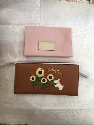 £27.50 • Buy Radley Large Leather Purse - Seeking The Sun BNWTS