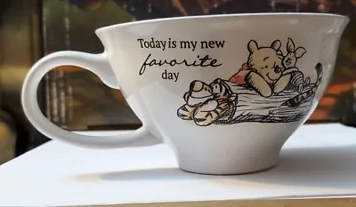 Silver Buffalo Disney Winnie The Pooh Walking Classic Scene Ceramic Teacup ONLY • $10