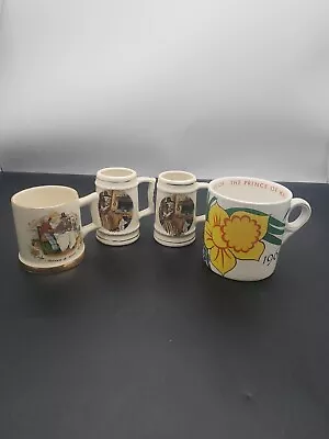 £12 • Buy Vintage Souvenir Of Wales Welsh Tankard Mug JOBLOT 