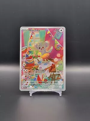Minccino 182/162 Temporal Forces TEF Illustration Rare Pokemon Card (CB) • $3.99