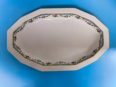 Vintage Mepoco Ware Made In Czechoslovakia Large 15.5  X 10   Platter • $35