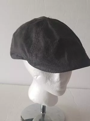 Trevero Dark Gray Newsboy Cabbie Hat Size L/XL VINTAGE  • $13.47