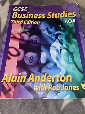 GCSE Business Studies 3rd Edition AQA Version By Rob Jones Alain Anderton... • £3.99