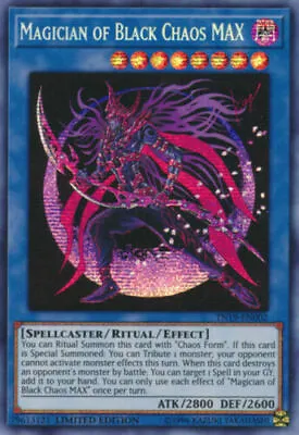 *** Magician Of Black Chaos Max *** Prismatic Tn19-en002 Yugioh!  • $2.95