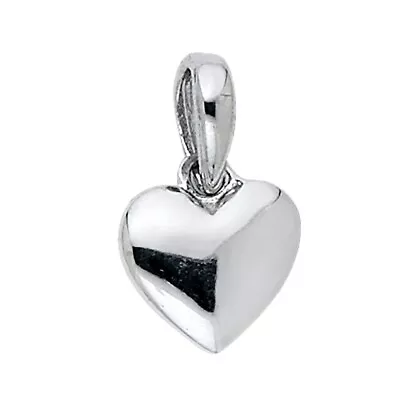 14K White Gold Heart Pendant • $78.41