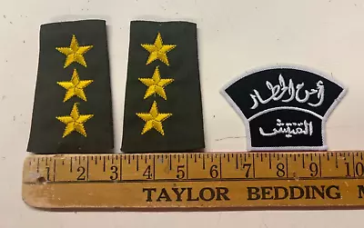 🔥Egyptian Army Military Patches And Slip On Shoulder Rank Insignia Egypt🔥 • $6.49