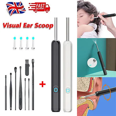 Wireless Ear Wax Remover Camera HD Ear Endoscope Spoon Pick Cleaning Tools Kit • £3.39