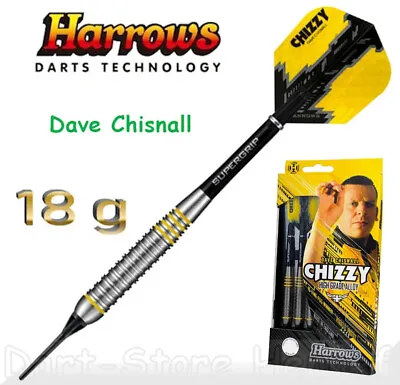 Harrows Softdarts DAVE CHISNALL  CHIZZY  18g • £17.26