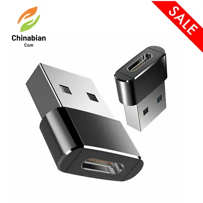 £2.99 • Buy Type C Female To USB 3.0 A Male Adapter USB C Charger Converter Laptops To Phone