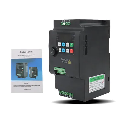 220V Variable Frequency Drive Inverter Converter 3KW 4HP 1 To 3 Phase VFD New • $103.01