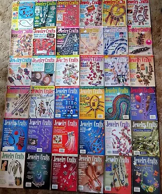 JEWELRY CRAFTS Magazine - Fifty-Eight (58) Issues From 1992-2008 Photos #1-2 • $99.95