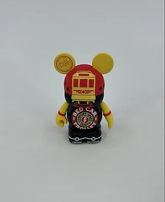 DISNEY VINYLMATION Park  3  Set 1 California Adventure Red Car Trolley • $3.95