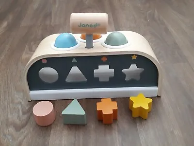 £9.95 • Buy Janod Sweet Cocoon TapTap And Shape Sorter