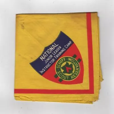 £14.78 • Buy National JLT Instructor Training Camp Scout Reservation Schiff Necker (STAINED) 