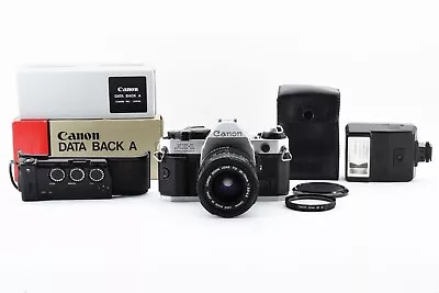 Canon AE-1 Program 35mm SLR Film Camera Silver W/ 35-70mm Lens Flash Kit [Exc • £169.80