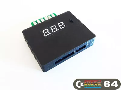 Commodore C64 Voltmeter. C64 C128 & VIC-20 Computers Compatible. Adjustable! • $20.57