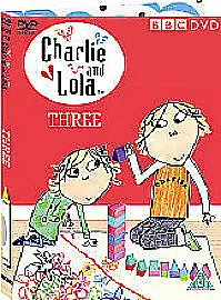 Charlie And Lola: Three DVD (2006) Kitty Taylor Cert U FREE Shipping Save £s • £2.33