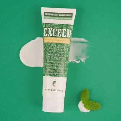 Melaleuca Tooth Polish: Exceed Fresh Mint Fluoride-Free Whitens And Protect • $13.87