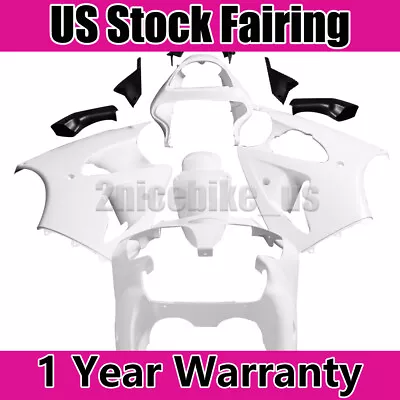 Unpainted Fairing Kit For Kawasaki Ninja ZX6R 2000 2001 2002 / ZZR600 2005-2007 • $237