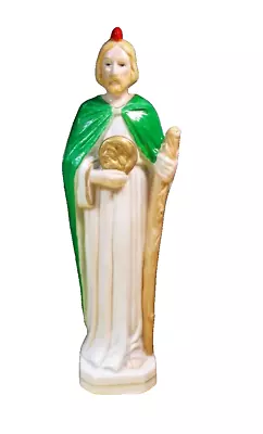 Vintage Saint Jude Catholic Statue In Good Pre-owned Condition • $9.99