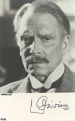 Laurence Olivier Dracula Authentic Signed 3.5x5.5 Photo Autographed BAS #BK43371 • £115.69