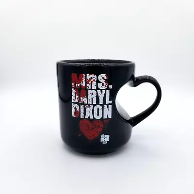 AMC The Walking Dead: Mrs. Daryl Dixon 12 Oz. Heart Shaped Handle Coffee Mug • $23.87