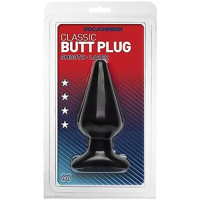 Butt Plug Large Black • $28.95
