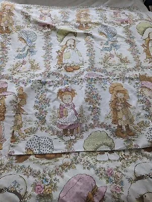 Holly Hobbie Sarah Kay Single Duvet Cover & Pillowcase  Vintage Made In England • £3.20