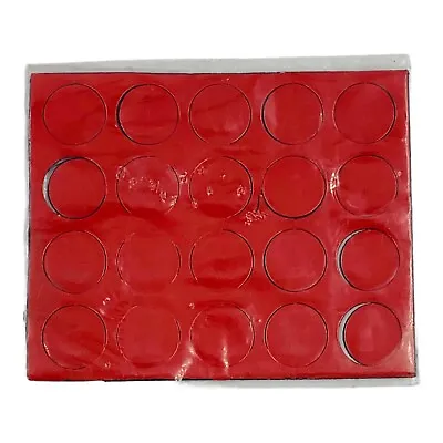 20 Pieces MasterVision Red Magnetic 3/4  Round Color-Coding Dots • $8.89