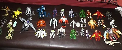 RARE HTF ~ BEN 10 ACTION FIGURES ALIEN Spaceship Cartoon Network CN 2006 TO 2010 • $5