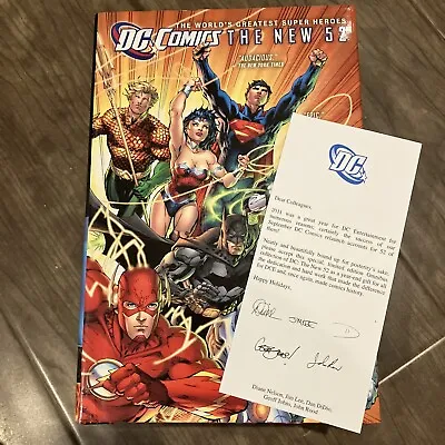 DC Comics: The New 52 Omnibus Exclusive Employee Only Version - Jim Lee Artwork • $495