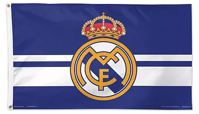 REAL MADRID CF La Liga Soccer 3'x5' DELUXE-EDITION Official Soccer Team FLAG • $44.99