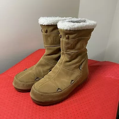 Tecnica Moon Boot Men’s Brown Snow Boots Size 6 • $26.99