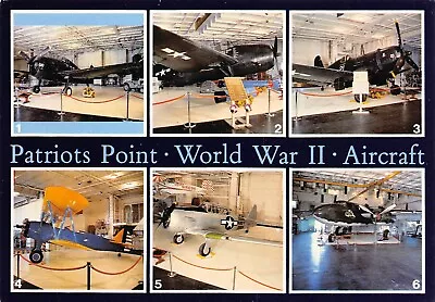 Mt Pleasant SC Patriots Point Aviation Navy Military Museum 6x4 Postcard D35 • $2.85