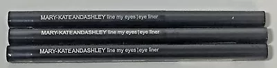 3 PACK LOT Mary Kate & Ashley LINE MY LIPS Lip Liner #676 SPARKLING BLACK New • $7.88