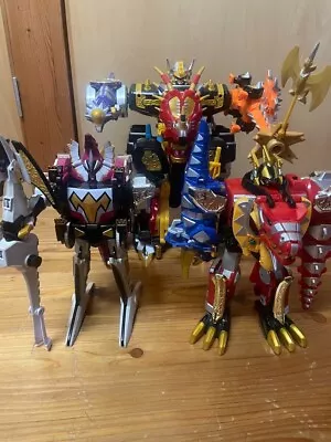 BANDAI Power Rangers Dino Thunder Abaranger DX AbarenOh KillerOh Set Megazord • $490