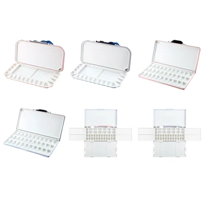 £22.19 • Buy Watercolor Palette Multifunctional Painting Pallet Travel Paint Pallet Paint Box
