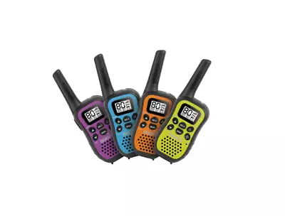 $59.95 • Buy Uniden Uh45-4 0.5w Quad Colour 3 Handheld 80 Channels Uhf Radios Walkie Talkie